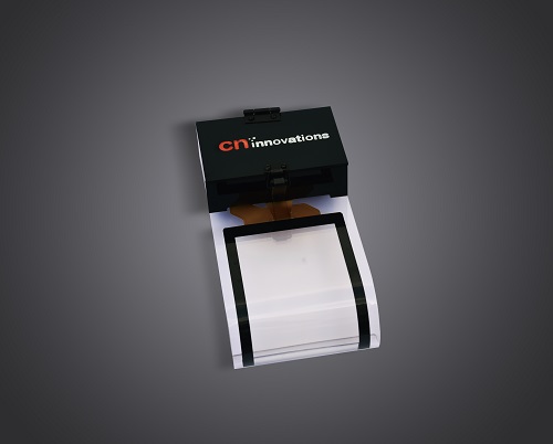 Foldable touch sensor